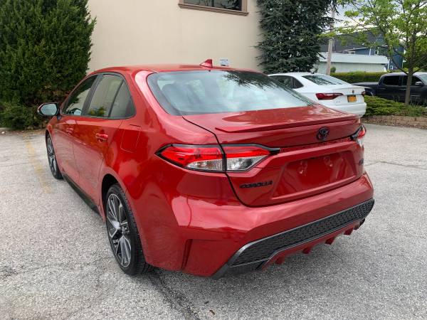 2020 Toyota Corolla Se Red/Blk 10K miles Clen title paid off for sale in Baldwin, NY – photo 5