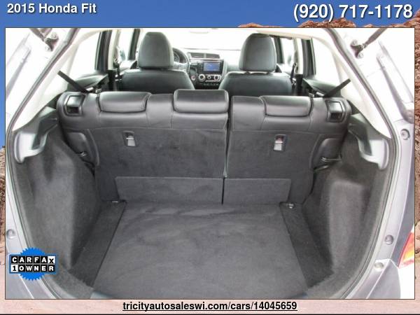 2015 HONDA FIT EX L 4DR HATCHBACK Family owned since 1971 - cars & for sale in MENASHA, WI – photo 23