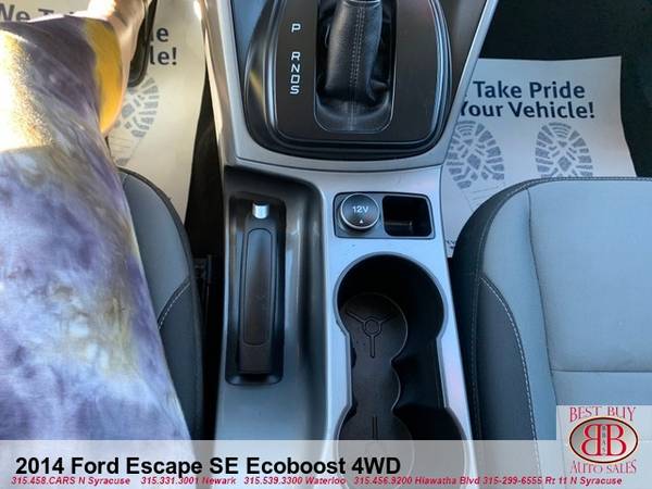 2014 FORD ESCAPE SE ECOBOOST 4WD! TOUCH SCREEN! MICROSOFT SYNC! APPLY! for sale in Syracuse, NY – photo 16