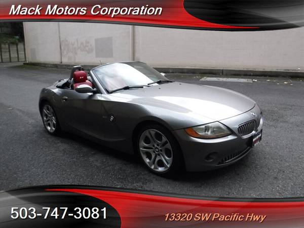 2004 BMW Z4 Premium PKG Roadster 2-Owners Dream Red Interior 6-Speed S for sale in Tigard, OR – photo 6