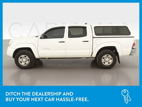 2015 Toyota Tacoma Double Cab PreRunner Pickup 4D 5 ft pickup White for sale in Arlington, District Of Columbia – photo 4