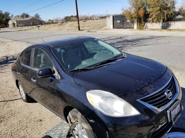 2012 Nissan Versa Auto, clean, runs xlnt, needs - - by for sale in Palmdale, CA – photo 5