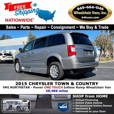 2015 Chrysler Town & Country Touring Wheelchair Van VMI Northstar for sale in Laguna Hills, CA – photo 10