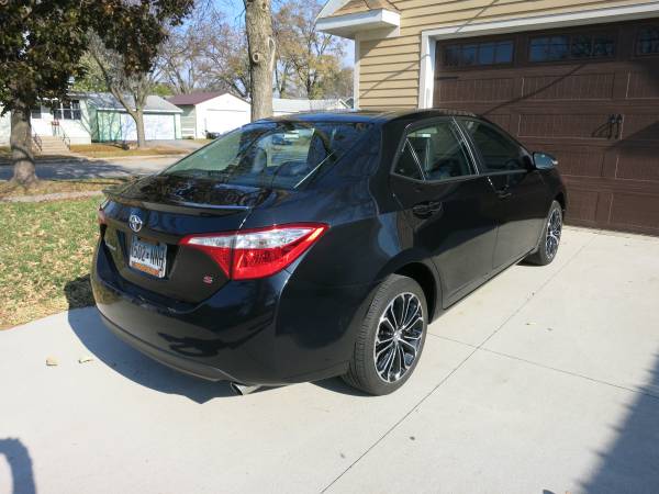 2014 Toyota Corolla S - cars & trucks - by owner - vehicle... for sale in La Crosse, WI – photo 2
