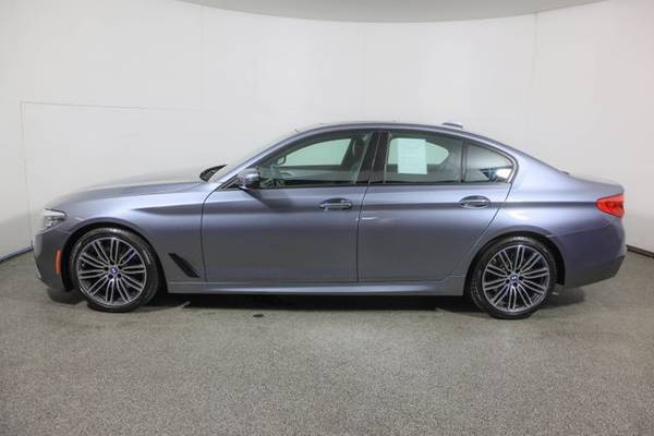 2017 BMW 5 Series, Bluestone Metallic - - by dealer for sale in Wall, NJ – photo 2