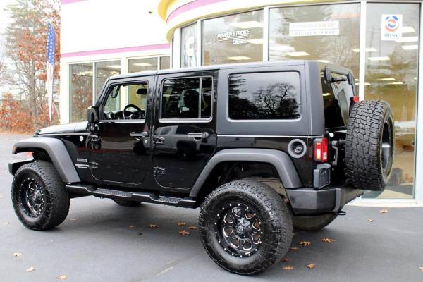 2015 Jeep Wrangler UNLIMITED SPORT WITH HARD AND SOFT 35 TIRES -... for sale in Hooksett, CT – photo 4