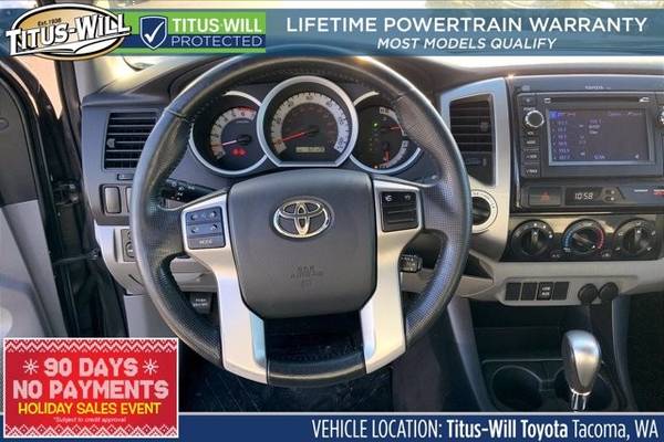 2013 Toyota Tacoma 4x4 4WD Truck SR5 Extended Cab - cars & trucks -... for sale in Tacoma, WA – photo 4