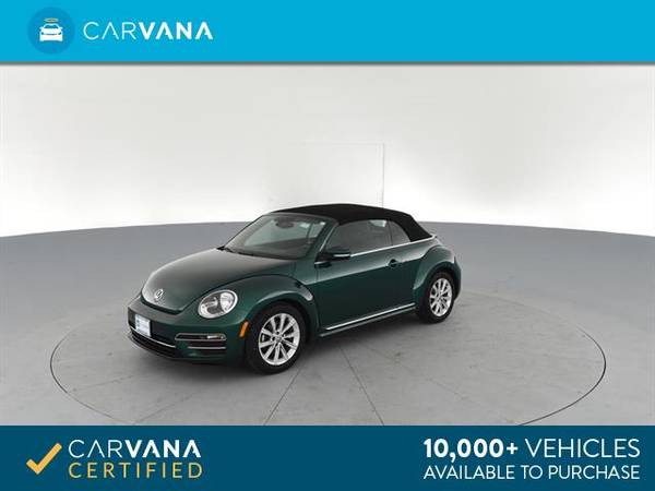 2017 VW Volkswagen Beetle 1.8T S Convertible 2D Convertible Green - for sale in Worcester, MA – photo 6