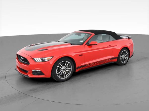 2016 Ford Mustang GT Premium Convertible 2D Convertible Red -... for sale in Dothan, AL – photo 3