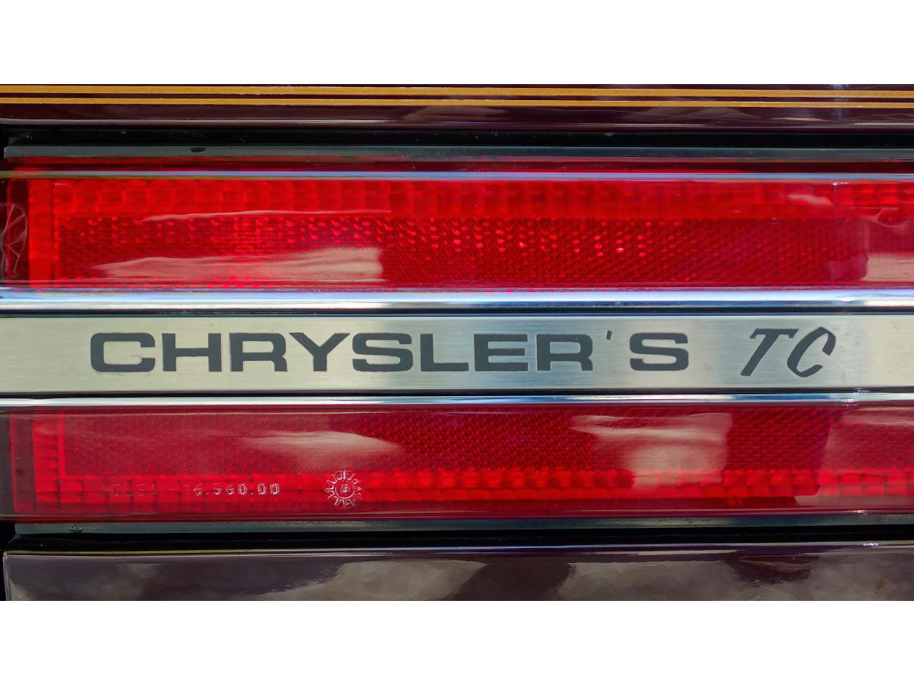 1989 Chrysler TC by Maserati for sale in Lexington, SC – photo 19