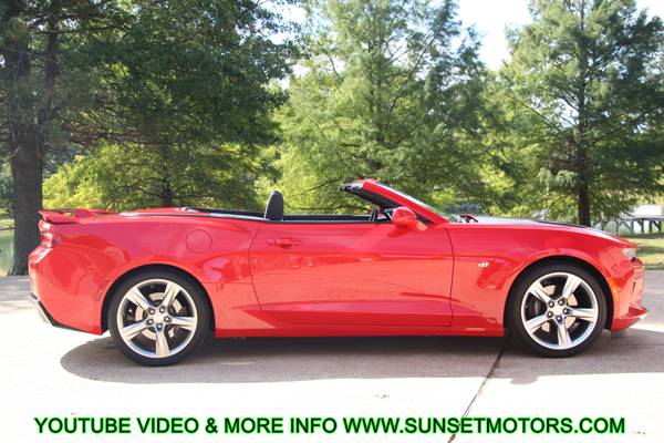 2016 CHEVROLET CAMARO 2SS CONVERTIBLE 13K MILES V8 LOADED SEE VIDEO for sale in Milan, TN – photo 8