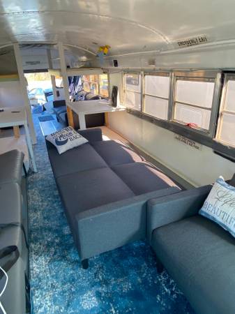 Skoolie - Converted School Bus, Tiny Home, Camper Bus with LED... for sale in Charlottesville, VA – photo 17