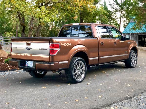 Immaculate 2012 F150 Platinum Crewcab 4x4 Twin Turbo Ecoboost for sale in Medford, OR – photo 6