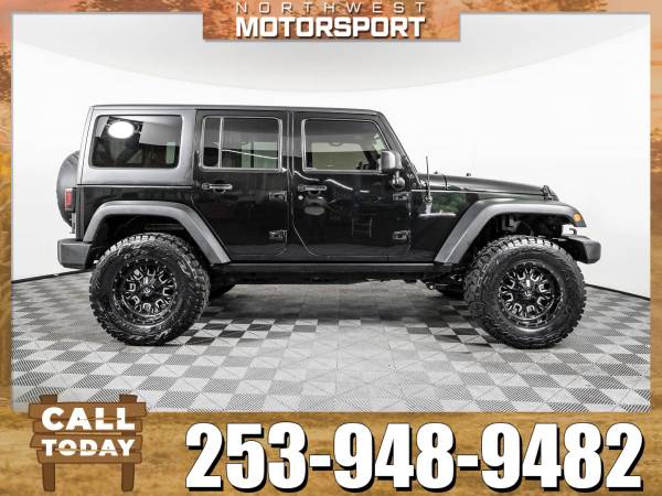 *4WD 4X4 AWD* Lifted 2012 *Jeep Wrangler* Unlimited Sport 4x4 for sale in PUYALLUP, WA – photo 4
