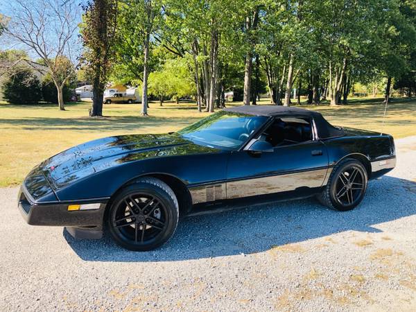 1989 *Chevrolet* *Corvette* *2dr Convertible* BLACK for sale in Cicero, IN – photo 2