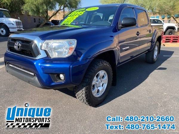2014 TOYOTA TACOMA DOUBLE CAB TRUCK ~ FOUR WHEEL DRIVE ~ LOW MILES ~... for sale in Tempe, CA – photo 4