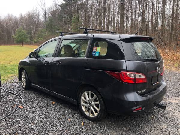 Mazda 5 Touring, 2013, gray - cars & trucks - by owner - vehicle... for sale in Ithaca, NY – photo 3