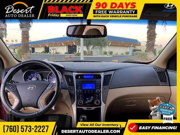 2013 Hyundai Sonata Free Carfax GLS PZEV Sedan - PRICE ROLLBACK -... for sale in Palm Desert , CA – photo 11