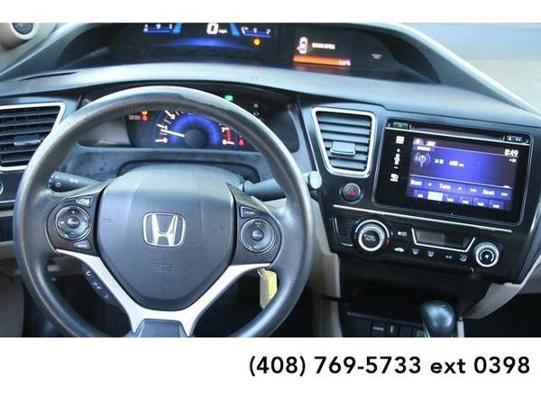 2015 Honda Civic sedan SE 4D Sedan (White) for sale in Brentwood, CA – photo 13