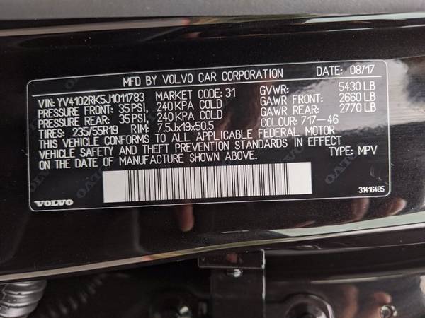 2018 Volvo XC60 Momentum AWD All Wheel Drive SKU:J1011783 - cars &... for sale in Spokane, WA – photo 23