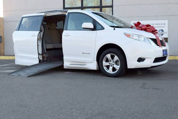 2014 Toyota Sienna LE WHITE - - by dealer for sale in Denver, NM – photo 2