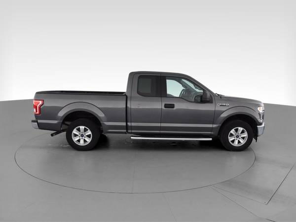 2017 Ford F150 Super Cab XLT Pickup 4D 6 1/2 ft pickup Gray -... for sale in Topeka, KS – photo 13