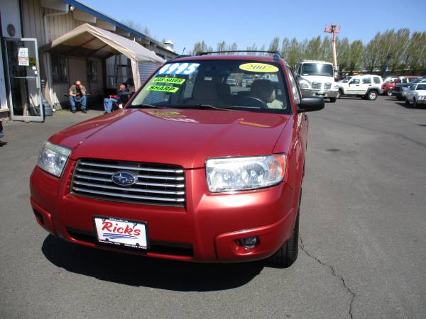 2007 SUBARU FORESTER X AWD - - by dealer - vehicle for sale in Longview, OR – photo 3
