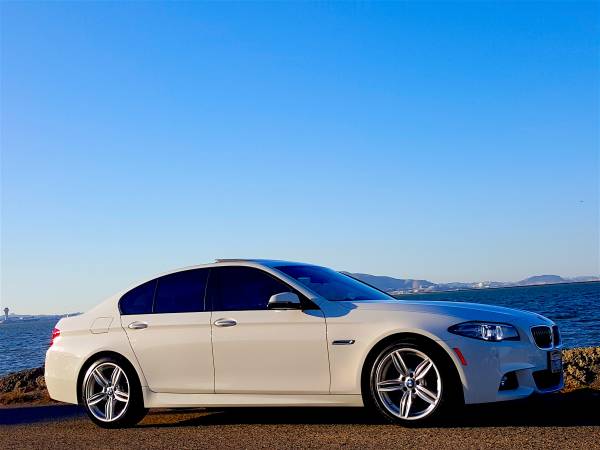 Alpine White 2016 BMW 535d / M-Sport Edition / Low miles for sale in Burlingame, CA