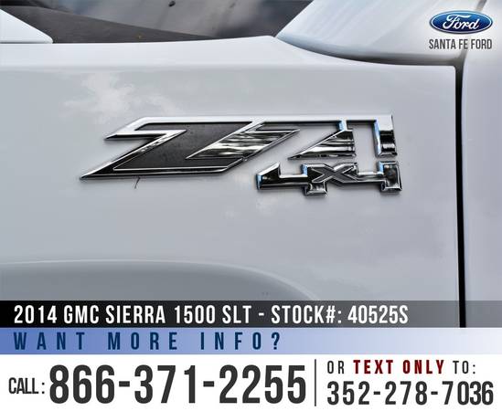 *** 2014 GMC SIERRA 1500 SLT *** Bluetooth - Leather Seats -... for sale in Alachua, GA – photo 11