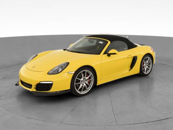 2013 Porsche Boxster S Convertible 2D Convertible Yellow - FINANCE -... for sale in Arlington, District Of Columbia – photo 3