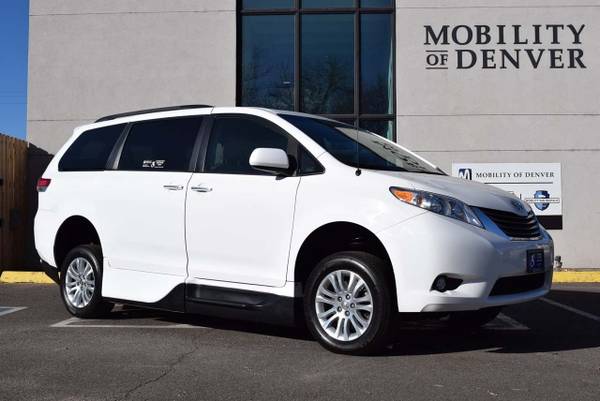 2014 Toyota Sienna XLE WHITE - - by dealer for sale in Denver, NE – photo 3