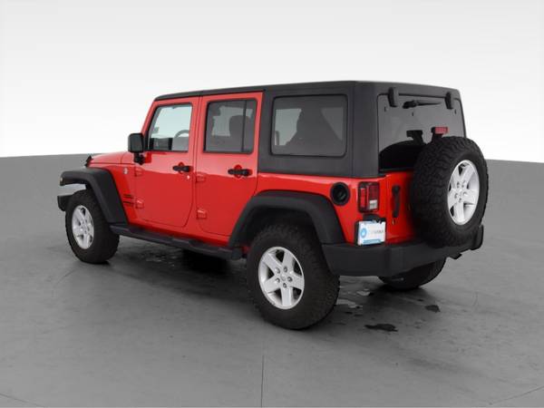 2017 Jeep Wrangler Unlimited Sport SUV 4D suv Red - FINANCE ONLINE -... for sale in owensboro, KY – photo 7