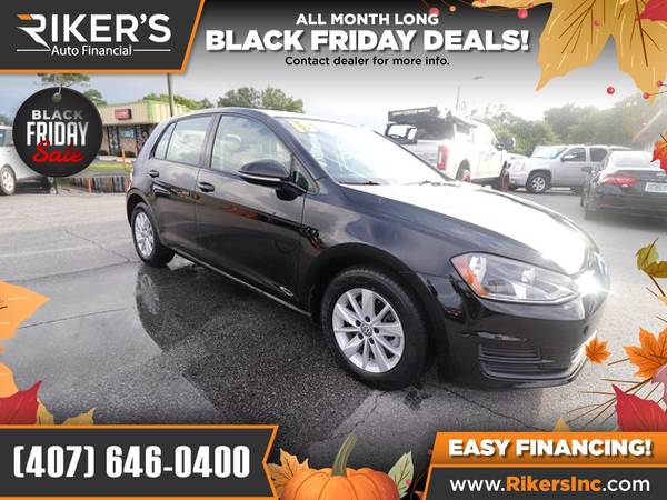 $141/mo - 2015 Volkswagen Golf TSI SE 4-Door - 100 Approved! - cars... for sale in Kissimmee, FL – photo 7