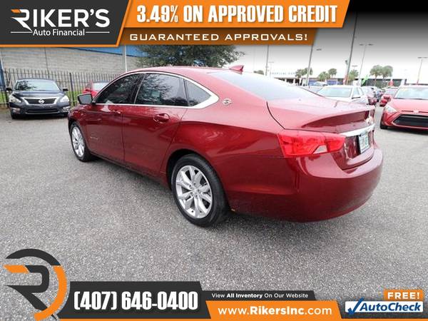 $170/mo - 2017 Chevrolet Impala LT 1LT - 100 Approved! - cars &... for sale in Kissimmee, FL – photo 9