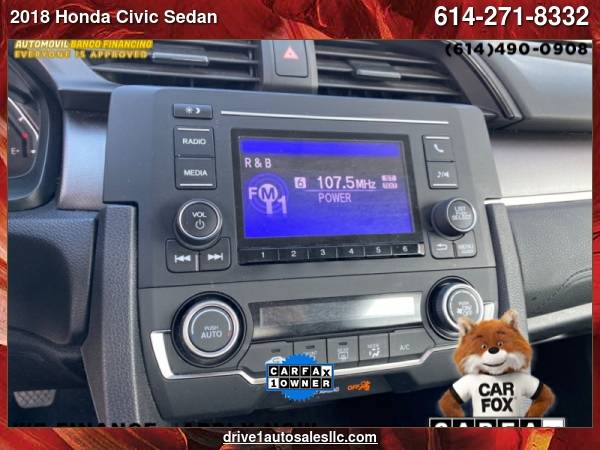 2018 Honda Civic Sedan LX Manual - cars & trucks - by dealer -... for sale in Columbus, OH – photo 15