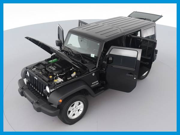 2018 Jeep Wrangler Unlimited Sport S (JK) Sport Utility 4D suv Black for sale in Columbia, MO – photo 14