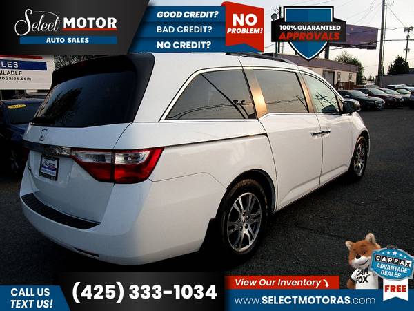 2012 Honda Odyssey EX L w/NaviMini Van FOR ONLY 284/mo! - cars & for sale in Lynnwood, WA – photo 3
