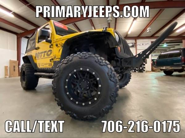 2008 Jeep Wrangler 4X4 IN HOUSE FINANCE - FREE SHIPPING - cars &... for sale in DAWSONVILLE, GA – photo 3