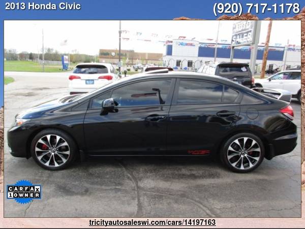 2013 HONDA CIVIC SI 4DR SEDAN Family owned since 1971 - cars & for sale in MENASHA, WI – photo 2