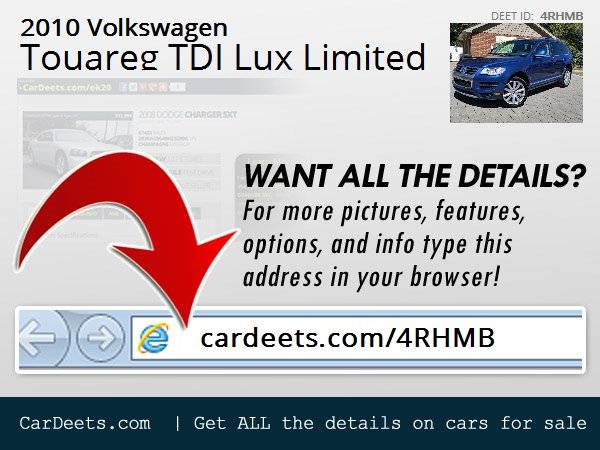 2010 Volkswagen Touareg TDI Lux Limited, Blue for sale in Dayton, VA – photo 24