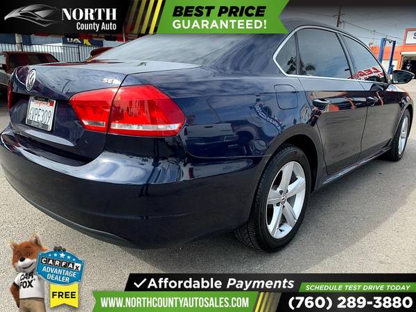 2012 Volkswagen Passat SE PZEVSedan 6A w/ Sunroof PRICED TO SELL! -... for sale in Oceanside, CA – photo 9