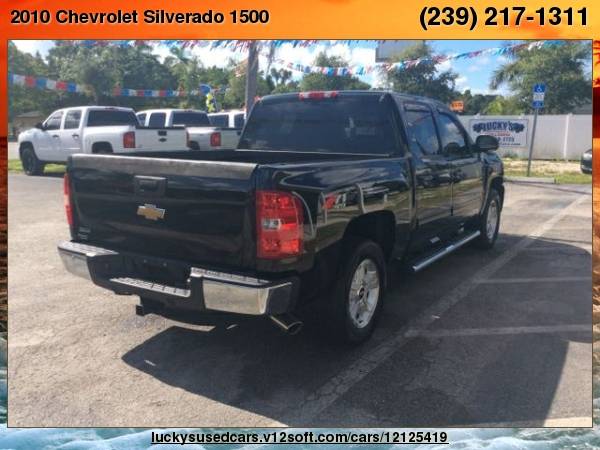 2010 Chevrolet Silverado 1500 Crew Cab LTZ Pickup 4D 5 3/4 ft Lucky's for sale in North Fort Myers, FL – photo 8