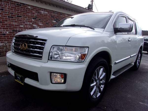 2010 Infini QX56 4x4, 133k Miles, Auto, White/Tan, Nav, P Roof,... for sale in Franklin, NH – photo 7