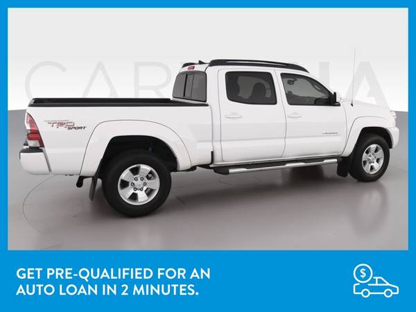 2013 Toyota Tacoma Double Cab PreRunner Pickup 4D 6 ft pickup White for sale in Raleigh, NC – photo 9
