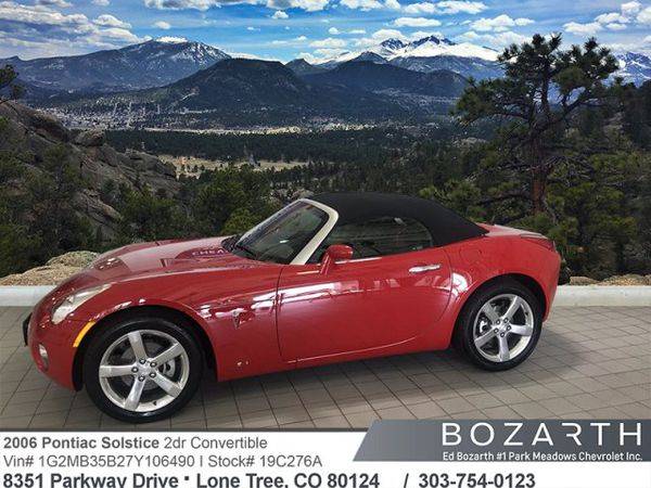 2007 Pontiac Solstice TRUSTED VALUE PRICING! for sale in Lonetree, CO – photo 3