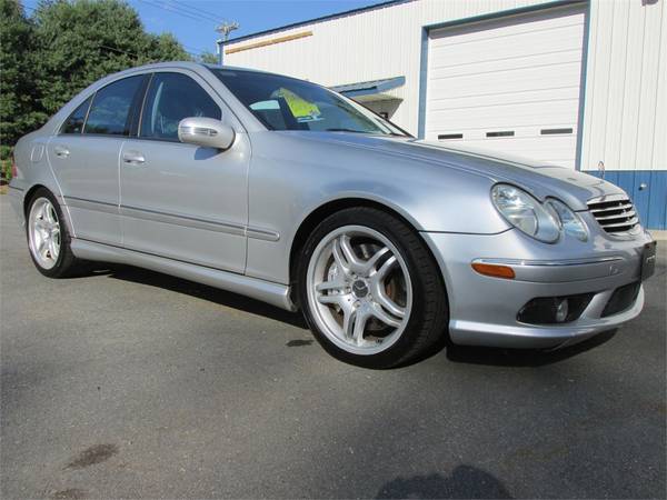2005 Mercedes-Benz C-Class C55 AMG RARE! FAST! Leather!, Silver for sale in Winston Salem, NC – photo 3