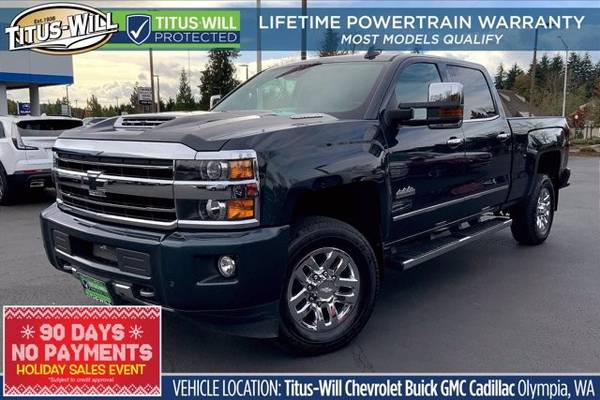 2019 Chevrolet Silverado Diesel 4x4 4WD Chevy High Country TRUCK -... for sale in Olympia, WA – photo 13