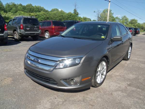 2012 Ford Fusion SEL 4cyl automatic leather sunroof for sale in 100% Credit Approval as low as $500-$100, NY – photo 2