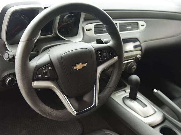 2014 Chevy Chevrolet Camaro LS Coupe 2D coupe Dk. Gray - FINANCE for sale in Auburndale, MA – photo 2