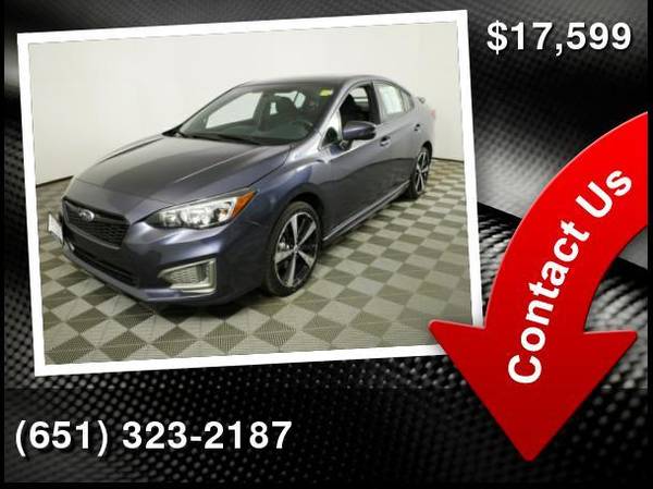 2017 Subaru Impreza Sport - - by dealer - vehicle for sale in Inver Grove Heights, MN